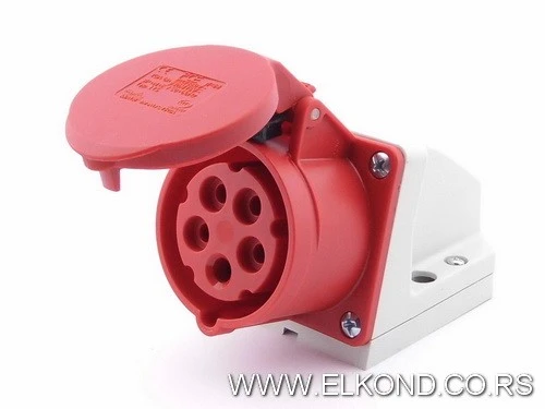 INDUSTRIJSKA PRIKLJUČNICA 16A 5P NA ZID