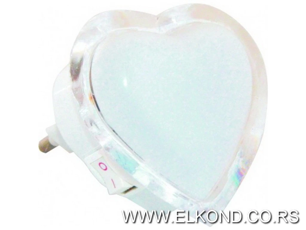 MINI NOĆNA LAMPA M8110L LED BELA