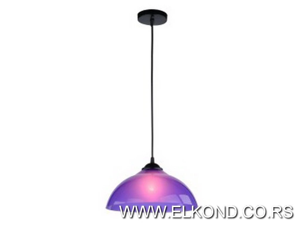 VISILICA M1030 1X60W E27 LJUBIČASTA