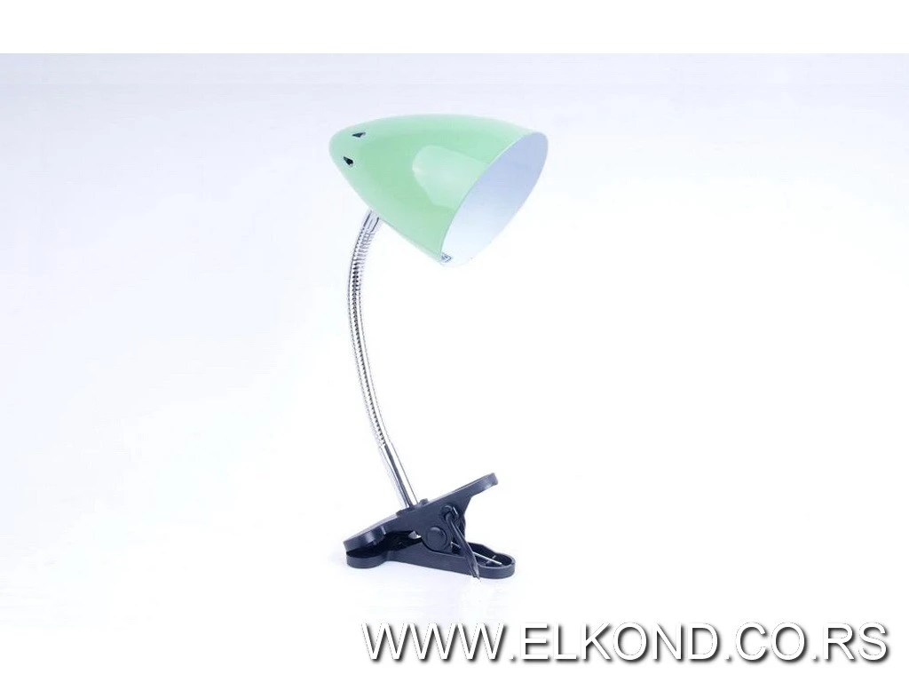 STONA LAMPA MT-232 ZELENA SA ŠTIPALJKOM