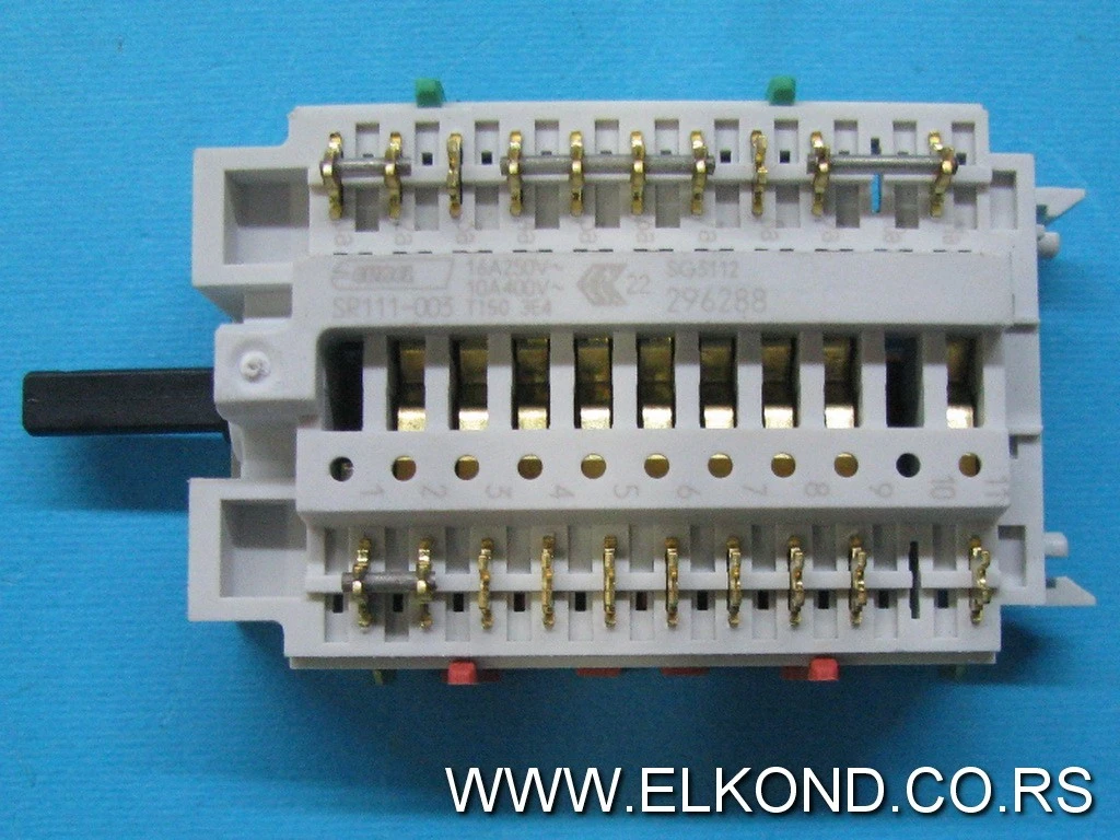 PREKIDAČ RERNE VENTILATORSKA 9+0 alt. 618130