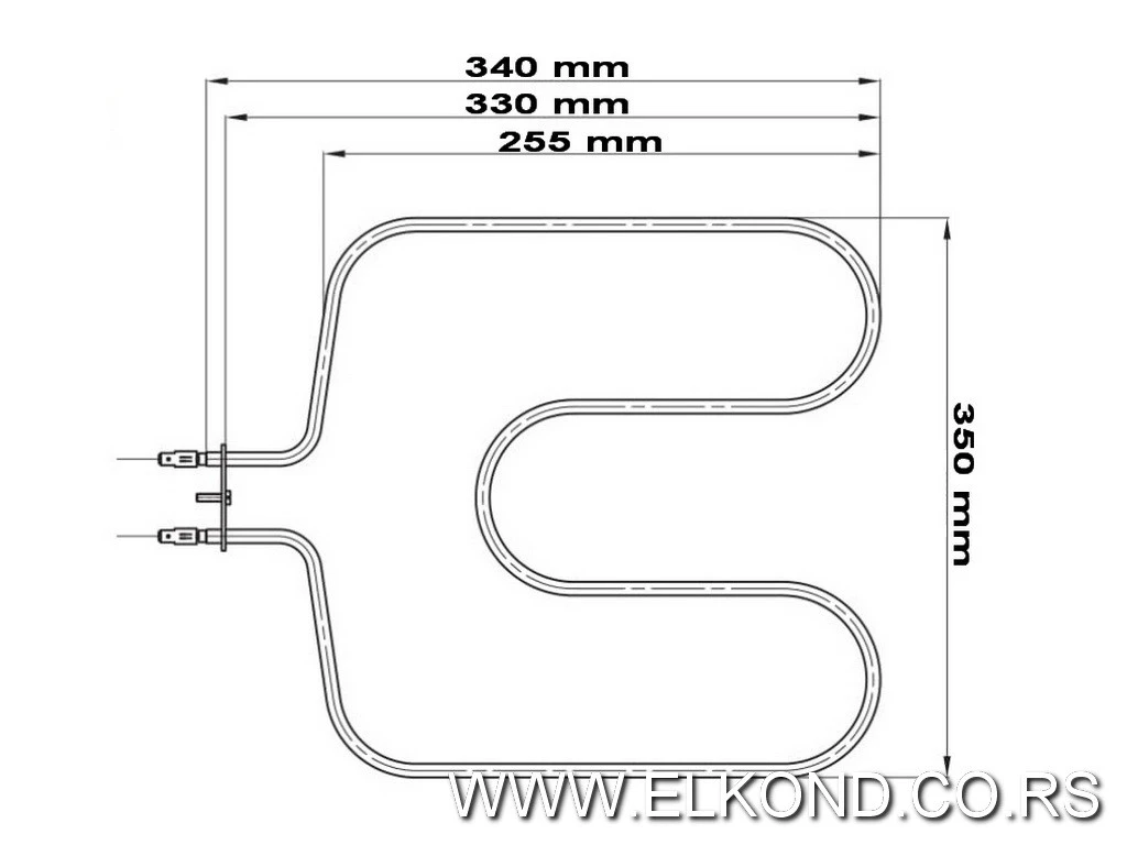 GREJAČ ŠPORETA VENUS 1300W