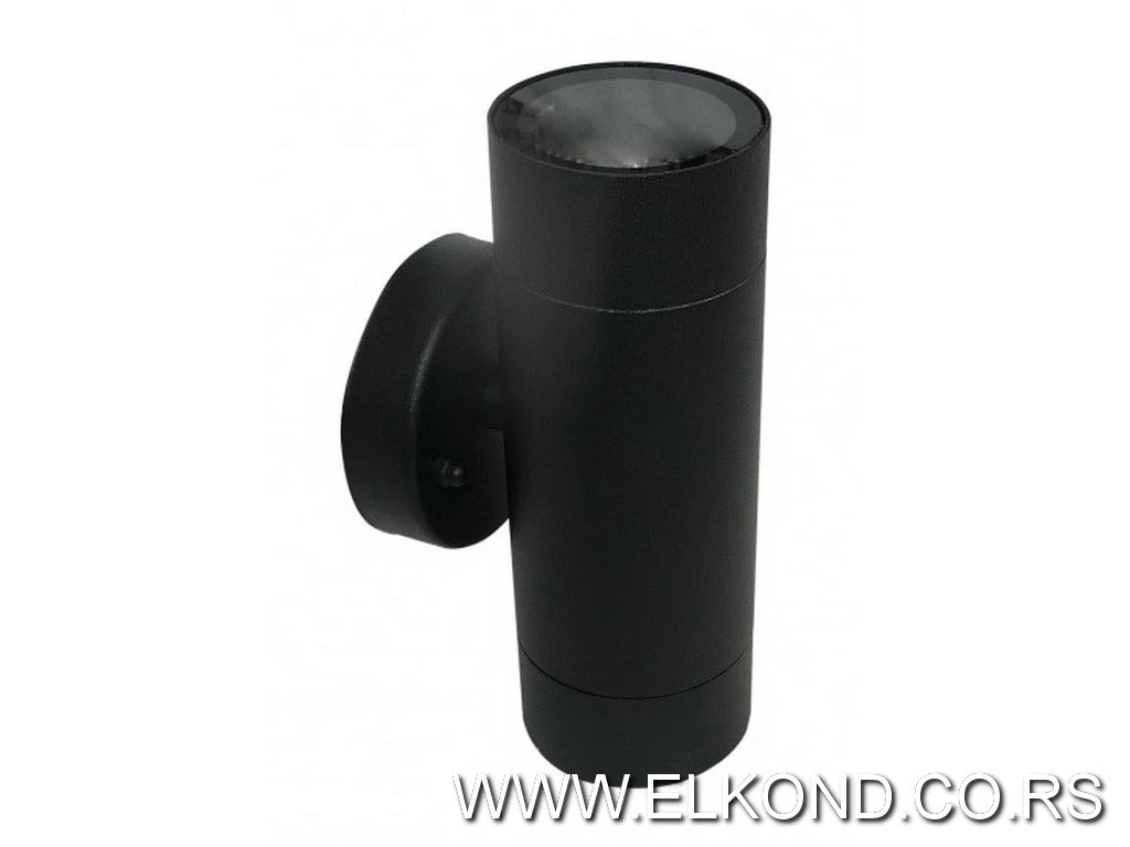 BAŠTENSKA ZIDNA LAMPA M950011 CRNA 2XGU10