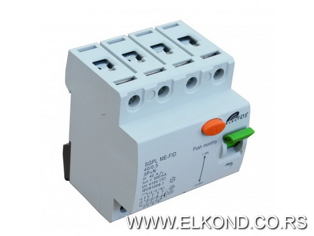 FID SKLOPKA 40A 500mA MITEA trofazni