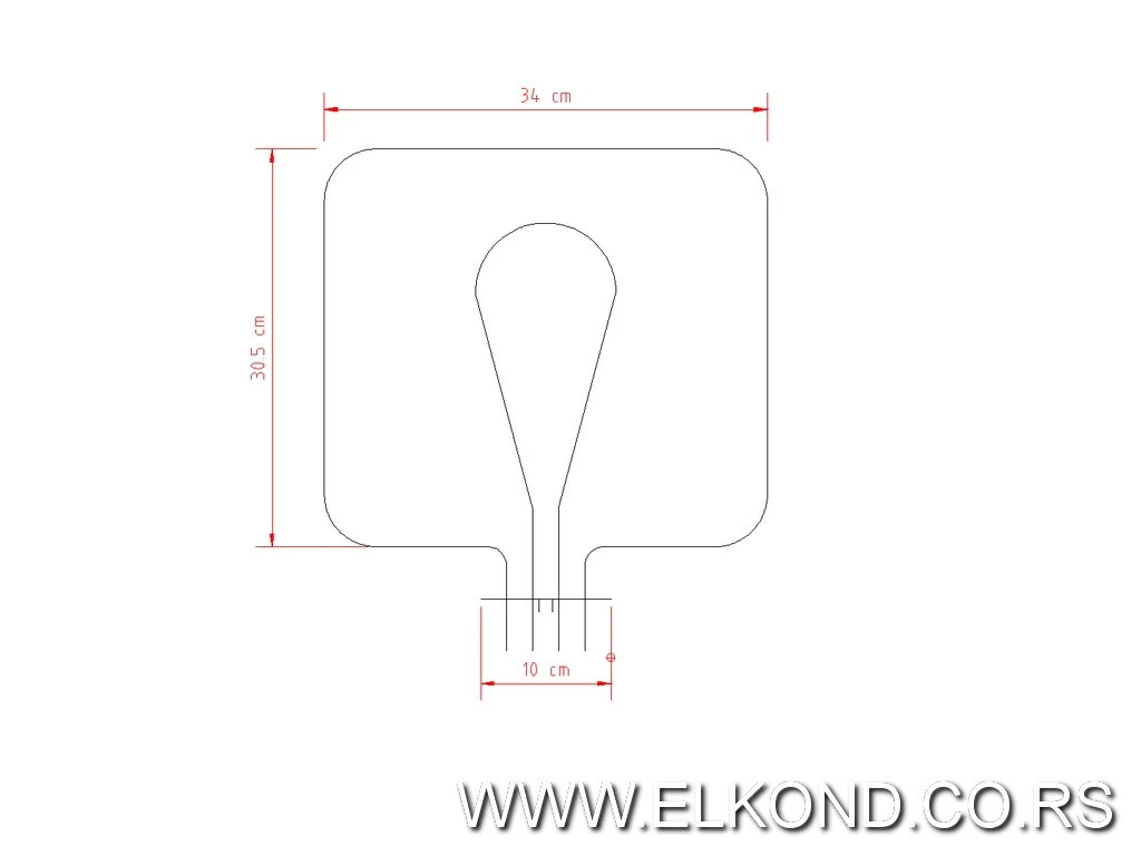 GREJAČ ŠPORETA 1500W CANDY 41020672