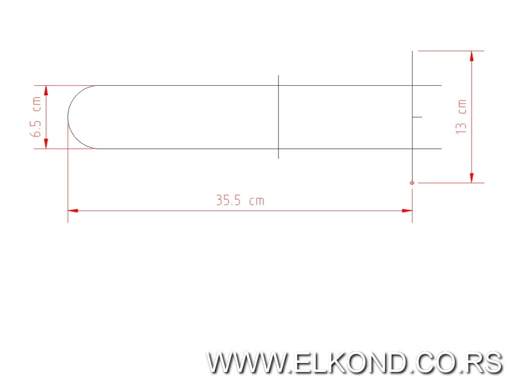 GREJAČ ŠPORETA ISKRA 600W