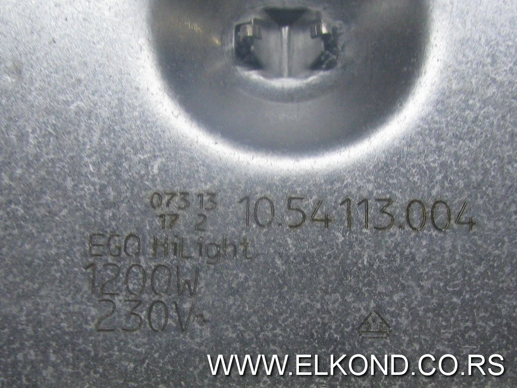 GREJNA PLOČA ZA RAVNU PLOČU 230V/1200W 145MM