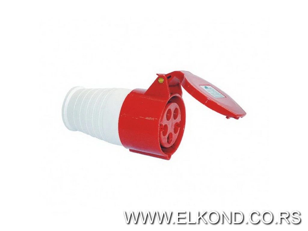 INDUSTRIJSKA PRIKLJUČNICA 32A 5P NA KABEL