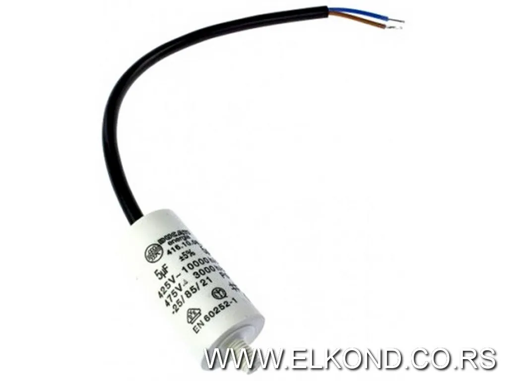 KONDENZATOR  5MF SA KABLOM DUCATI ITALY