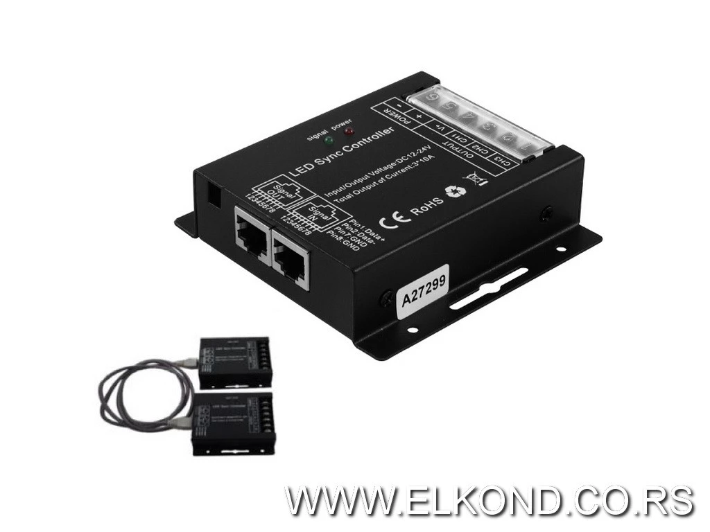 KONTROLER DODATNI ZA KON-600RGB-TCS 12V/360W