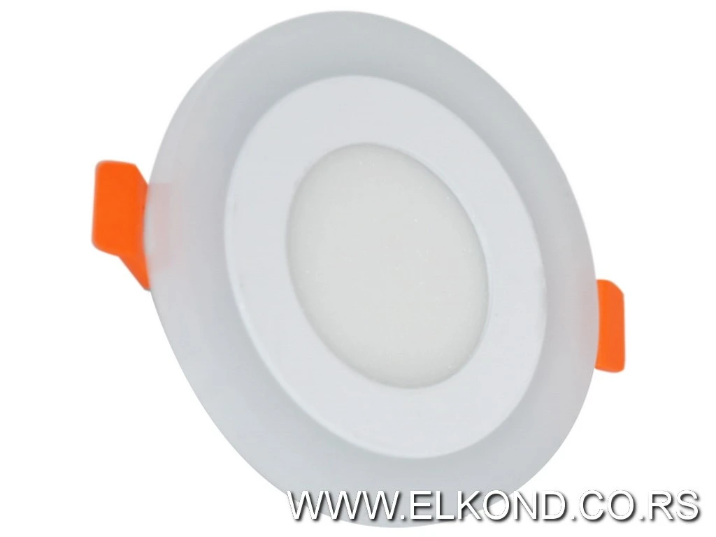 LED PANEL  3+3W 6500K+3000K OKRUGLI UGRADNI