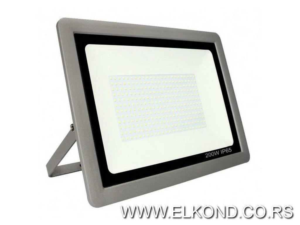 LED REFLEKTOR 200W 6500K TAMNO SIVI  MITEA