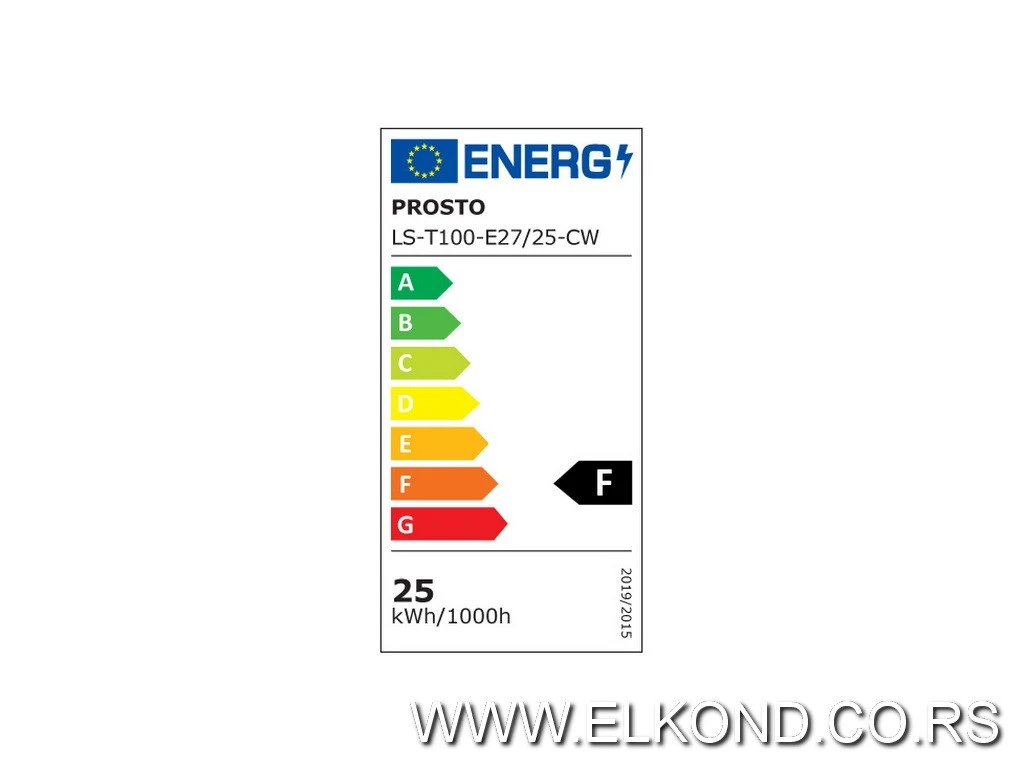 LED SIJALICA 25W E27 5000K 2600lm PROSTO