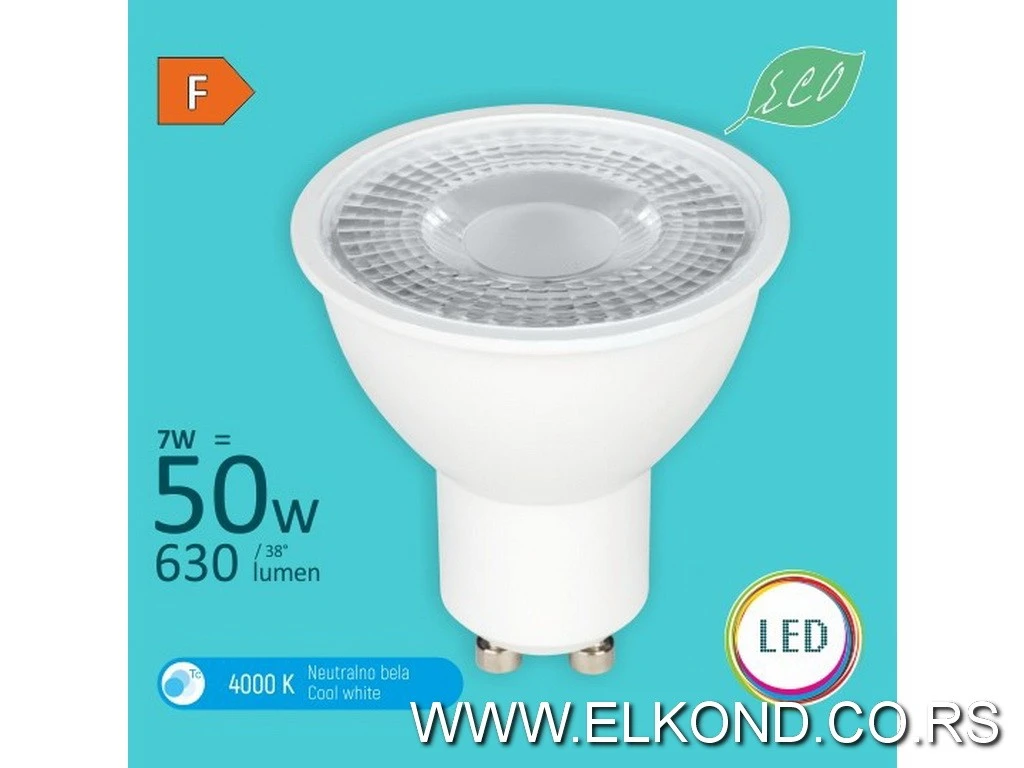 LED SIJALICA  7W GU10 4000K M2 MITEA ECO