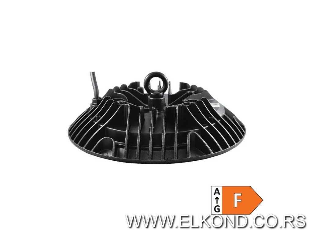 LED VISEĆI REFLEKTOR 100W 8500 lm 6500K PROSTO CRNI
