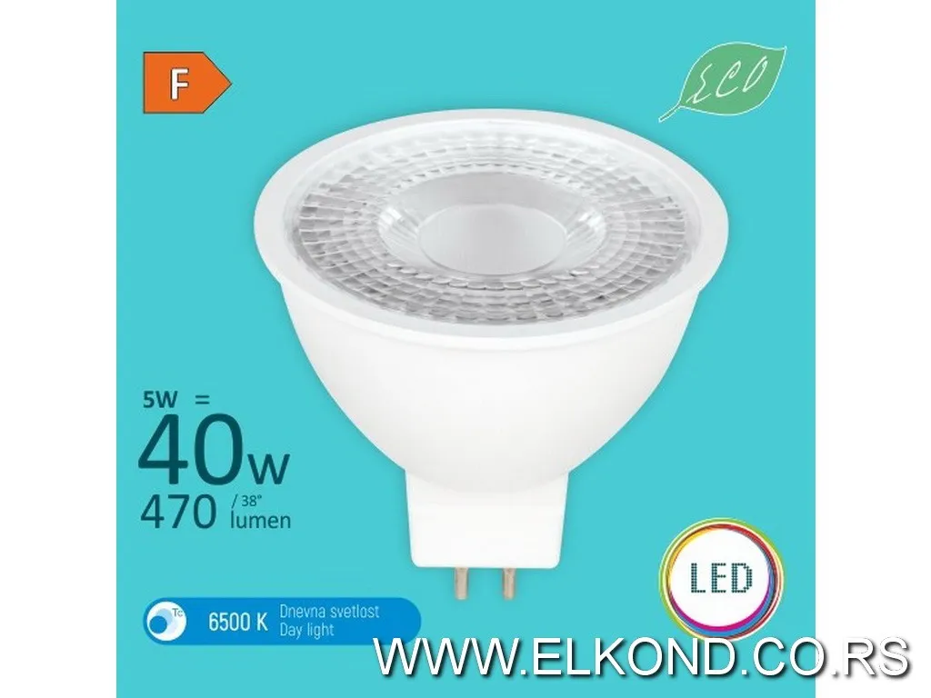 Led sijalica  5W MR16 6500K M2 MITEA