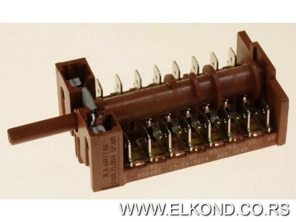 PREKIDAČ RERNE 4+0 VESTEL 32010640  5603401