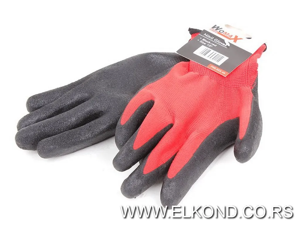 RUKAVICE NITRIL CRNA 10