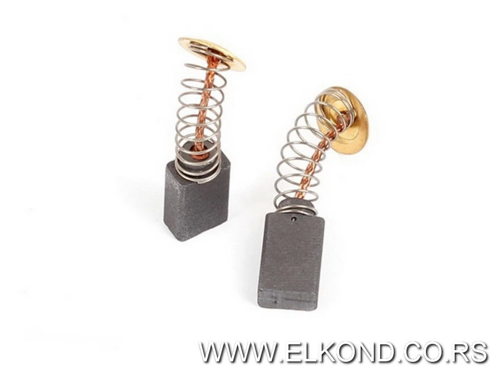 UGLJENA ČETKICA  6X10X15mm OPRUGA TIP1 WOMAX 2/1