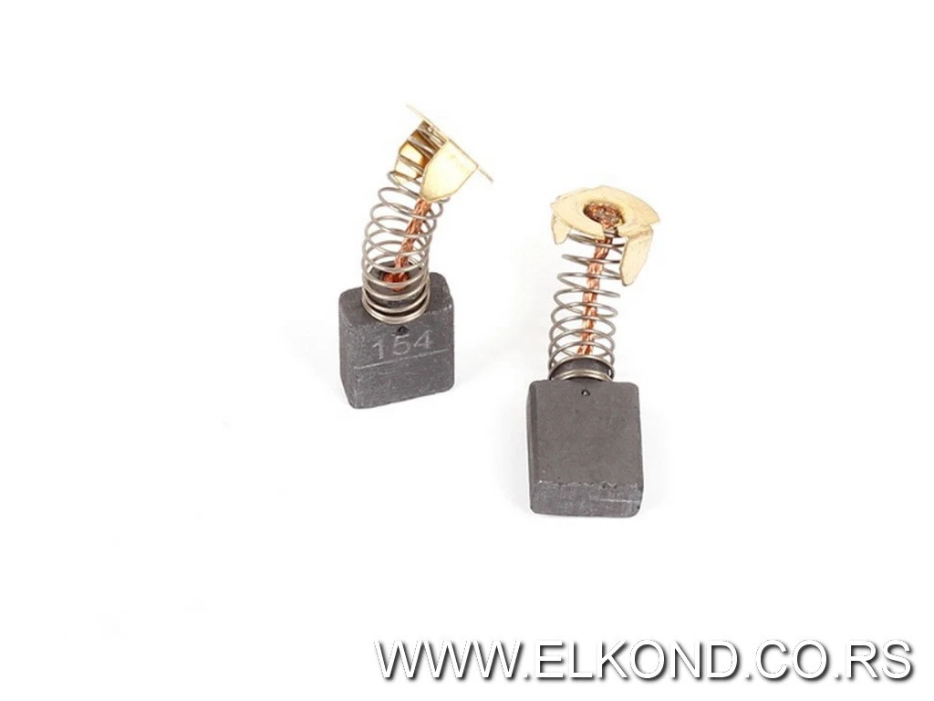 UGLJENA ČETKICA 6.5X13.5X16mm WOMAX 2/1 SET