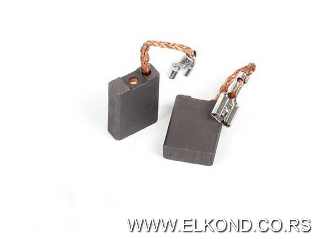 UGLJENA ČETKICA  6.3X16X22mm WOMAX 2/1 SET