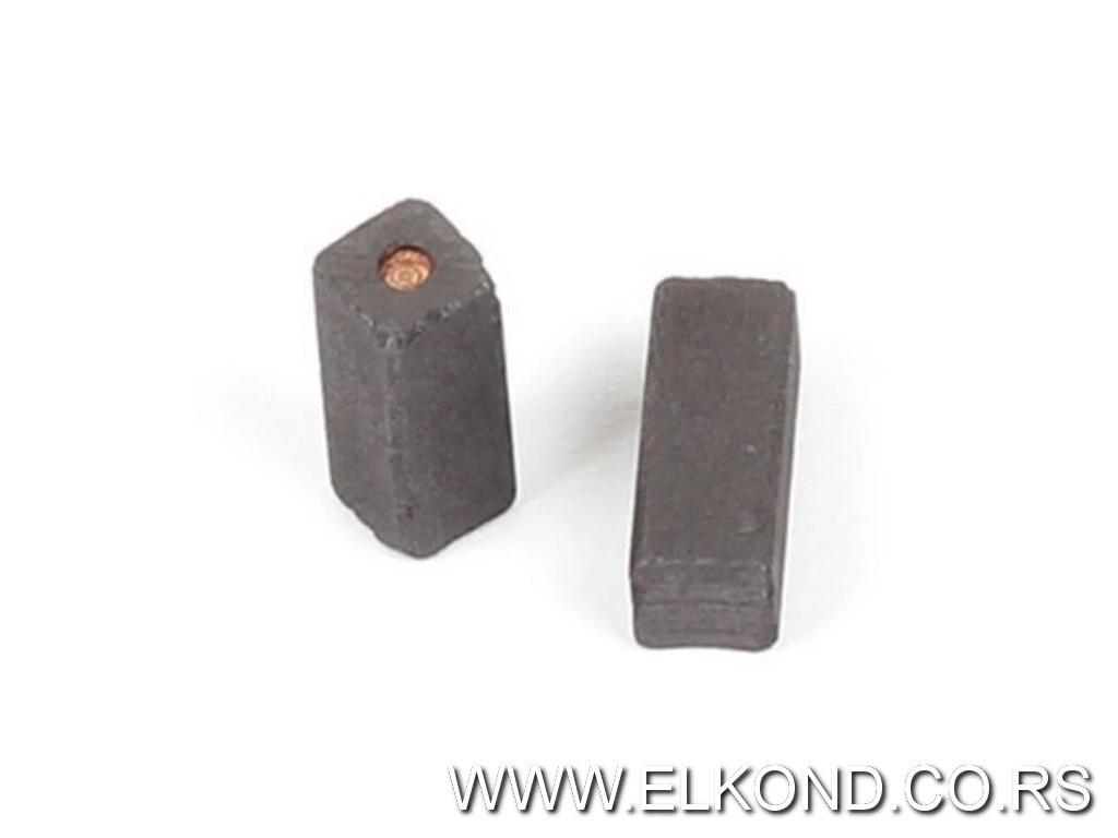 UGLJENA ČETKICA  6.3X6.3X16mm WOMAX 2/1 SET