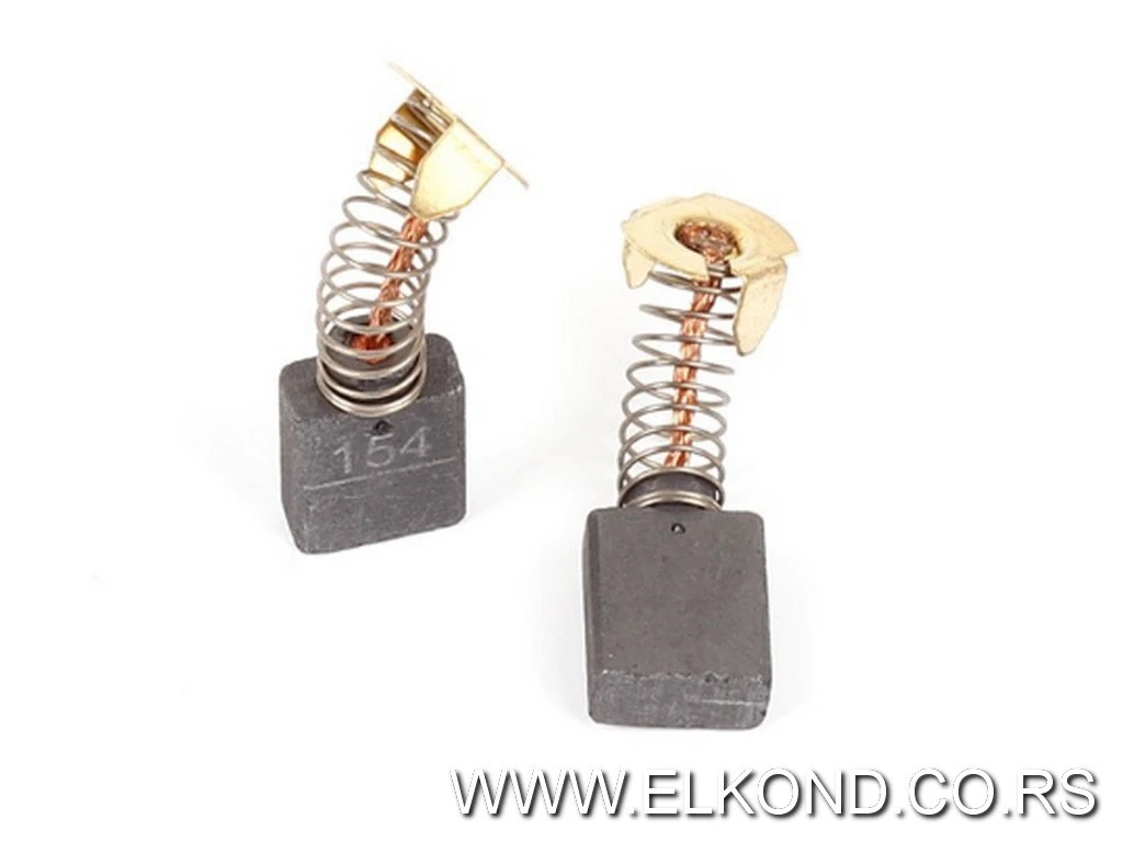 UGLJENA ČETKICA  6.5X13.5X16mm WOMAX 2/1 SET