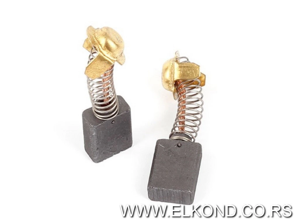 UGLJENA ČETKICA  7X13X17mm WOMAX 2/1 SET